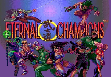 Eternal Champions (Europe) (Beta) screen shot title